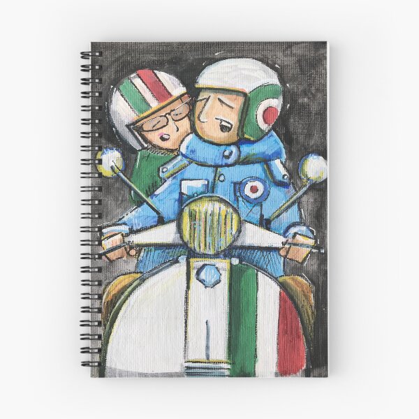 Item preview, Classic Scooter | Vintage Scooter Riders | Scooterist, Retro Mod Inspired Art designed and sold by GWARTGB.