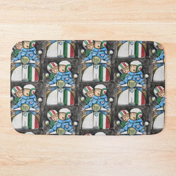 Item preview, Classic Scooter | Vintage Scooter Riders | Scooterist, Retro Mod Inspired Art designed and sold by GWARTGB.