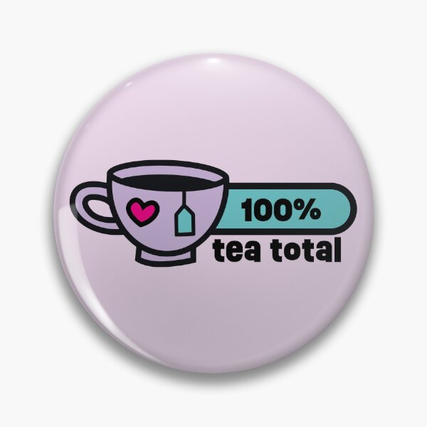 Item preview, 100% Tea Total | Tea Lovers Club designed and sold by OhSoBrewtiful.