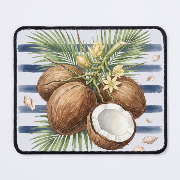 Item preview, Island Escape – Coconut Tropical Design designed and sold by Sea Gem.