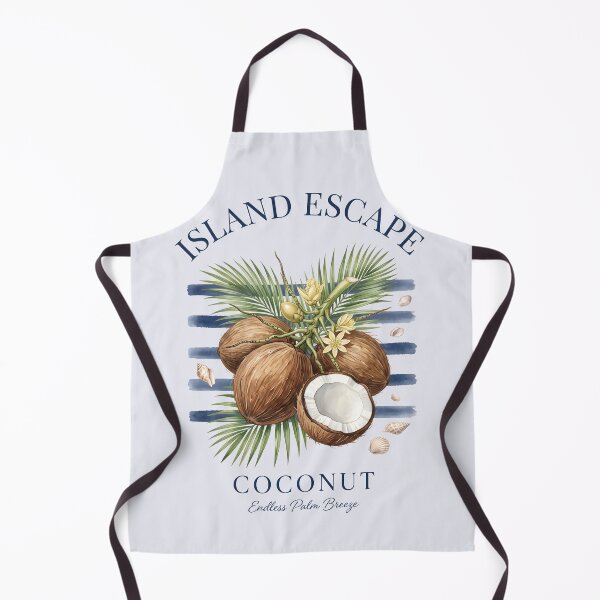 Item preview, Island Escape – Coconut Tropical Design designed and sold by Sea Gem.