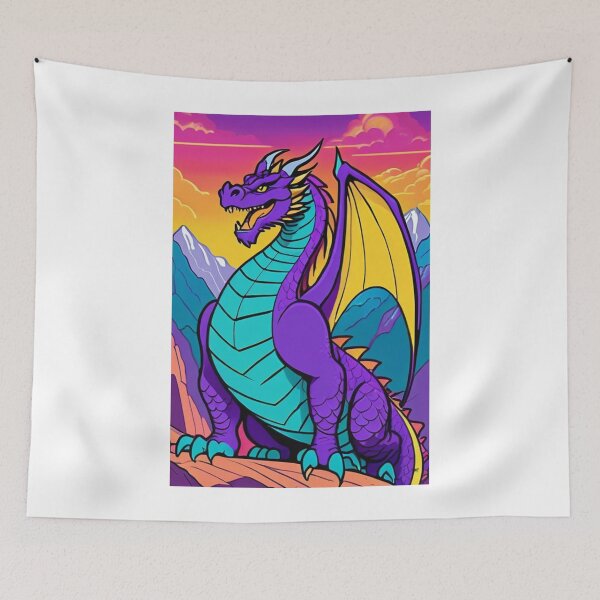 Item preview, Art - Stylized Mythical Creature, Vibrant Vector Illustration designed and sold by AnimeShin.