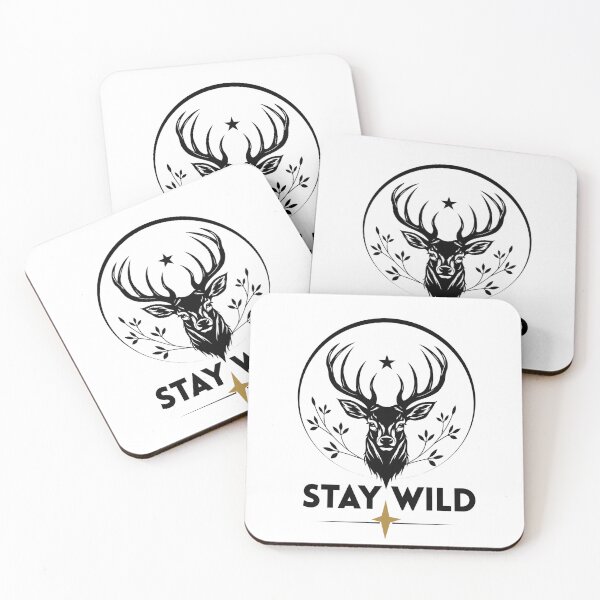 Item preview, Stay Wild Deer Elk designed and sold by Radixbarny.