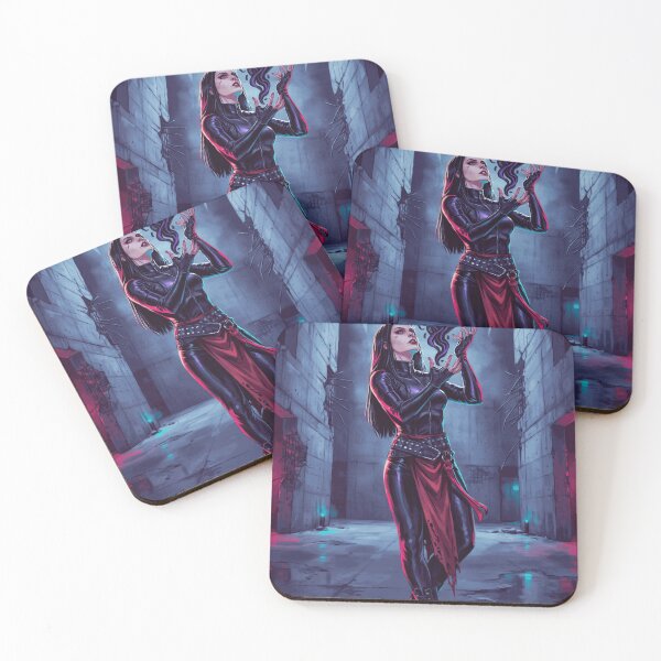 Item preview, Neon Skull Sorceress designed and sold by JoryHenshaw.
