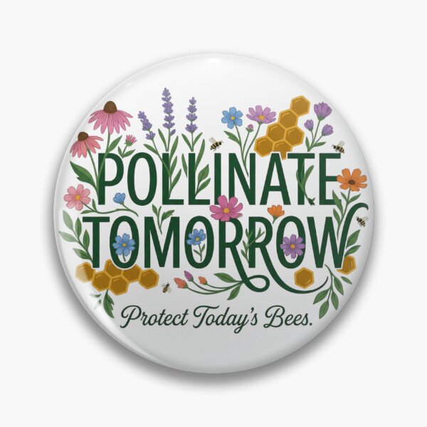 Item preview, Pollinate Tomorrow Typography Artwork designed and sold by Amr Darwish Graphic designer.