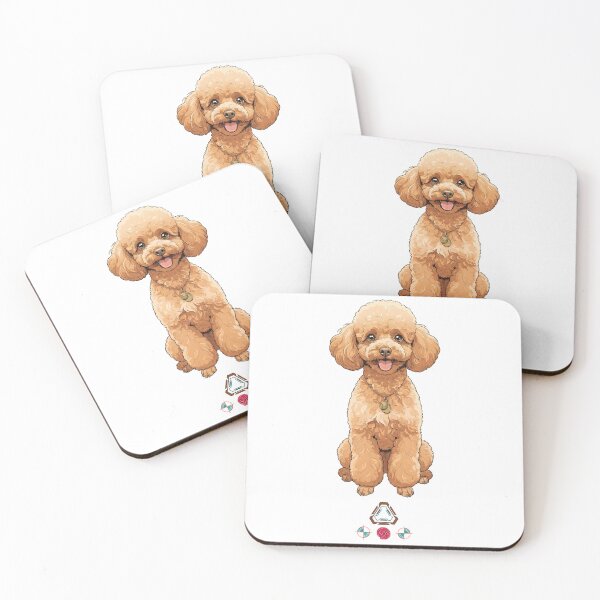 Item preview, Cute Miniature Poodle designed and sold by Whimsy Trail Co.