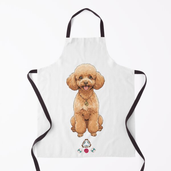 Item preview, Cute Miniature Poodle designed and sold by Whimsy Trail Co.