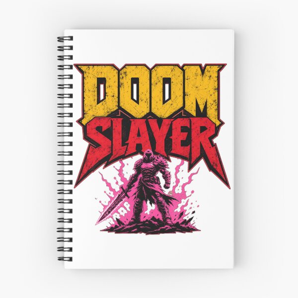 Item preview, Doom Slayer - Dark Sci-Fi Knight & Neon Energy designed and sold by Wear-X.