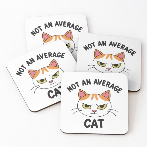Item preview, Not An Average Cat T-Shirt | Funny Black Cat Graphic Tee | Cool Cat Lover Gift Design designed and sold by Charonde.