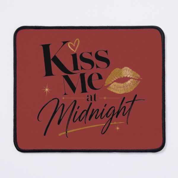 Item preview, Kiss Me at Midnight – New Year's Eve Party Kiss Design designed and sold by TheStephanieRome.