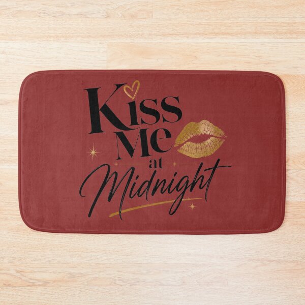 Item preview, Kiss Me at Midnight – New Year's Eve Party Kiss Design designed and sold by TheStephanieRome.