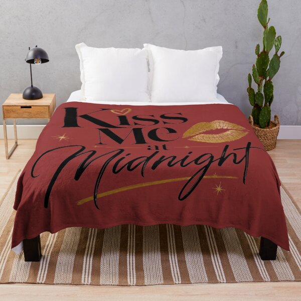 Item preview, Kiss Me at Midnight – New Year's Eve Party Kiss Design designed and sold by TheStephanieRome.