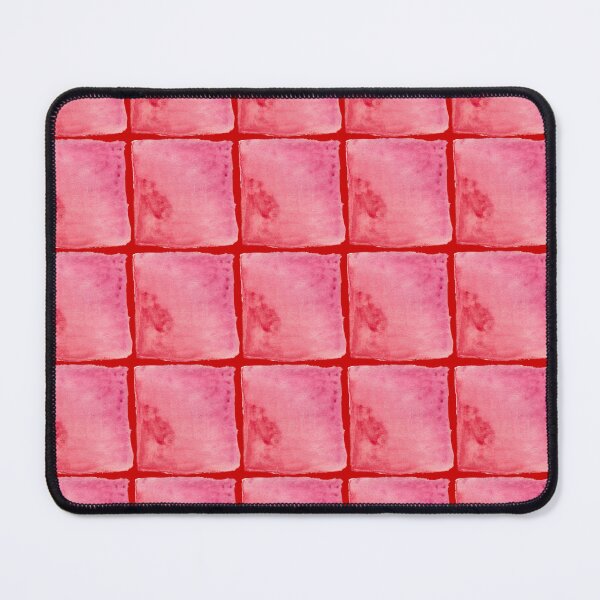 Item preview, Pink and Red Watercolor Grid Pattern designed and sold by NOUURRRR.
