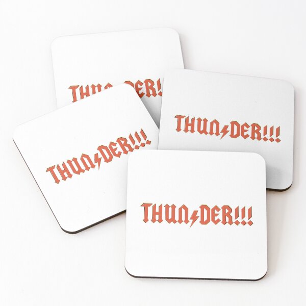 Item preview, THUNDER!!! – Classic Rock Lightning Font designed and sold by O.T.R Designs.