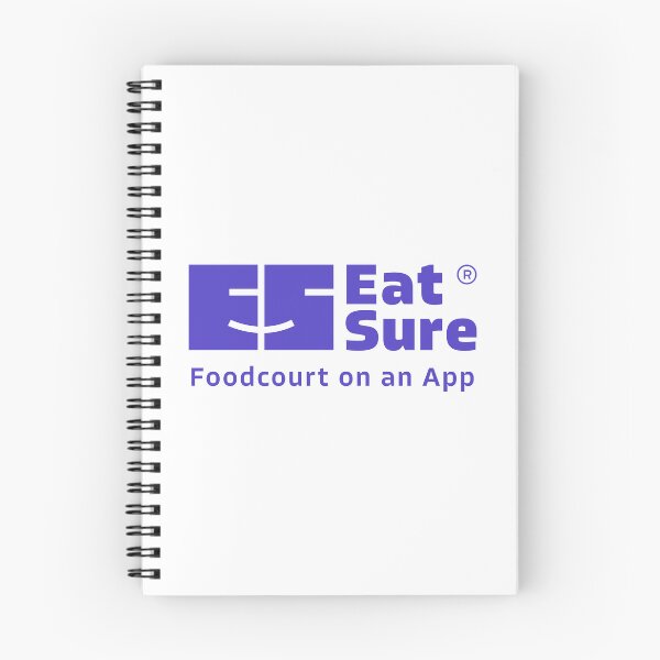 Item preview, EatSure Foodcourt on an App Smiling Logo designed and sold by zenbgt.