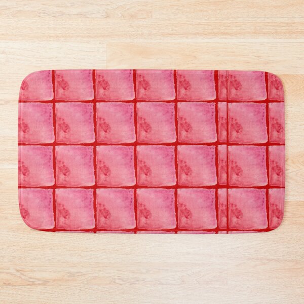 Item preview, Pink and Red Watercolor Grid Pattern designed and sold by NOUURRRR.