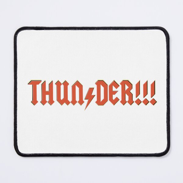 Item preview, THUNDER!!! – Classic Rock Lightning Font designed and sold by O.T.R Designs.