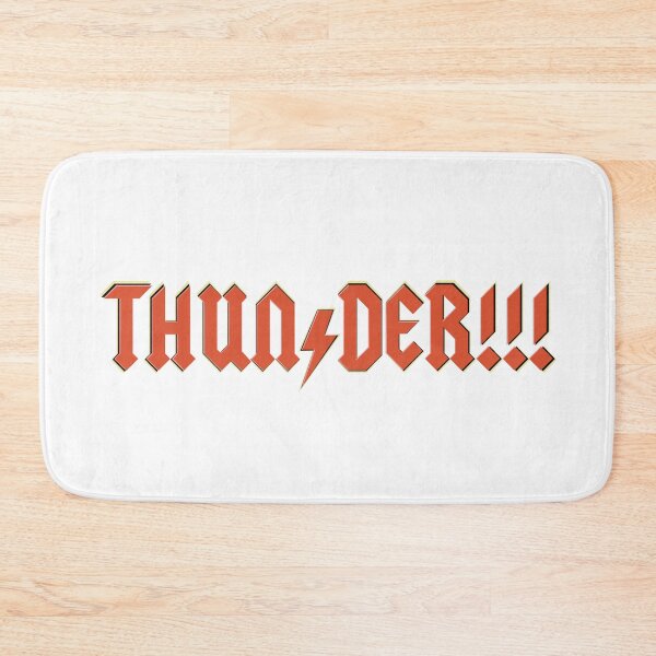Item preview, THUNDER!!! – Classic Rock Lightning Font designed and sold by O.T.R Designs.