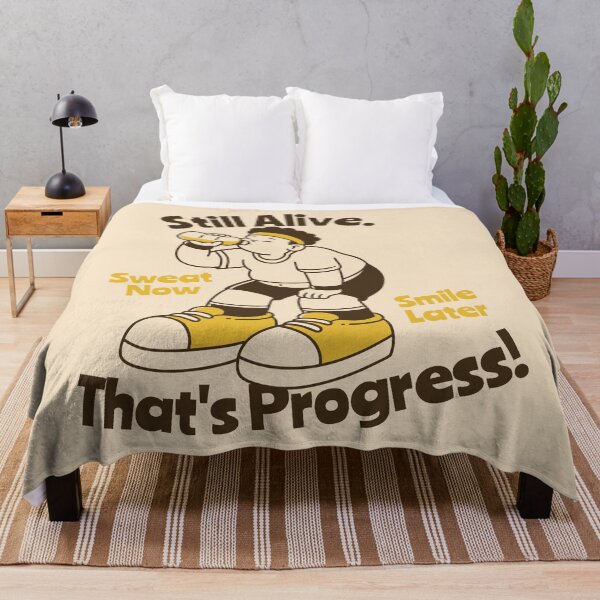 Item preview, Still Alive That's Progress Funny Workout Motivation Gym designed and sold by adipra.