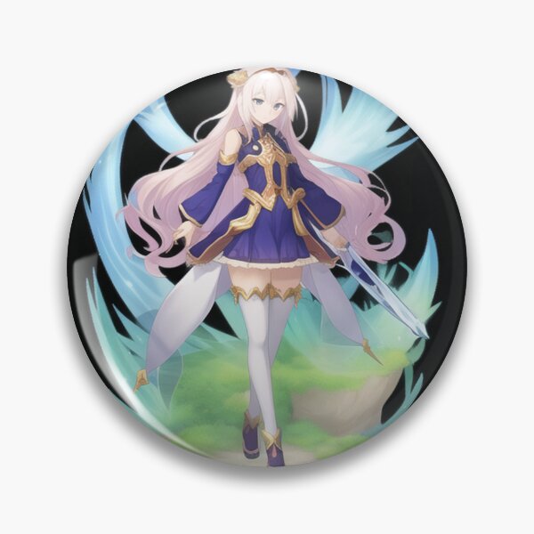 Item preview, Art - Stylized RPG heroine, Contemporary manga illustration designed and sold by AnimeShin.