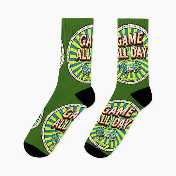 Item preview, Game All Day | Retro Vintage 1985 Gamer Badge designed and sold by AstronautMerch.
