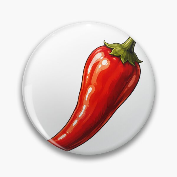 Item preview, Classic Red Chili Pepper Illustration designed and sold by Jaideep Walia.