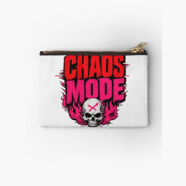 Item preview, Chaos Mode - Glitch Skull & Neon Flames designed and sold by Wear-X.