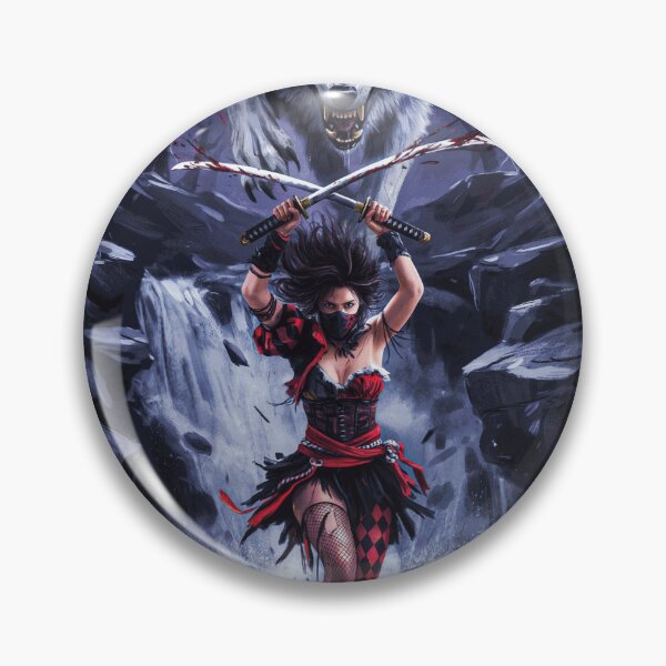 Item preview, Twin Blade Warrior and Storm Wolf designed and sold by JoryHenshaw.