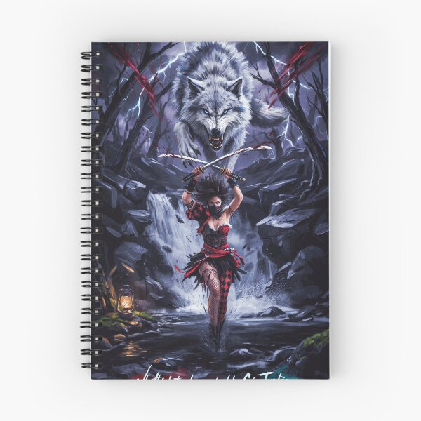 Item preview, Twin Blade Warrior and Storm Wolf designed and sold by JoryHenshaw.