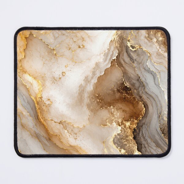 Item preview, Gold and Marble Abstract Pattern designed and sold by Maria Dryfhout.