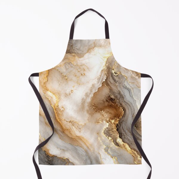 Item preview, Gold and Marble Abstract Pattern designed and sold by Maria Dryfhout.