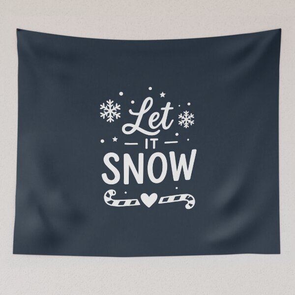 Item preview, Let It Snow – Festive Holiday Art designed and sold by Tklezardesigns.