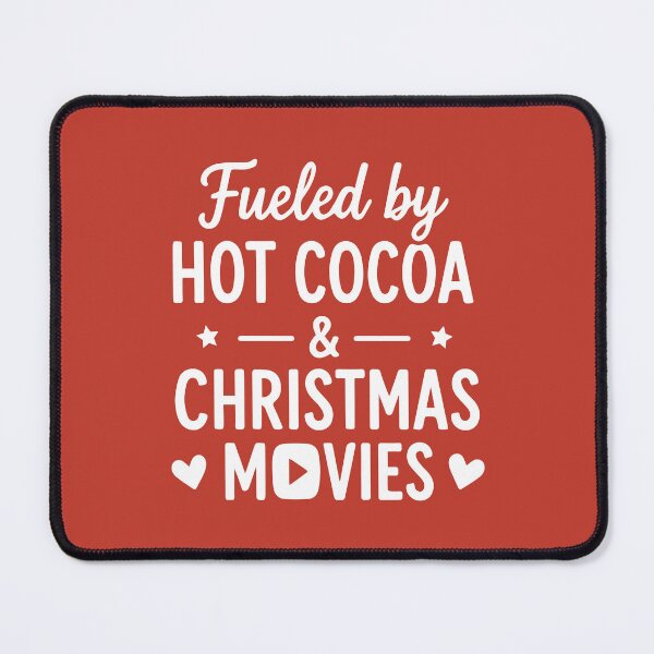 Item preview, Hot Cocoa & Christmas Movies – Festive Holiday Art designed and sold by Tklezardesigns.