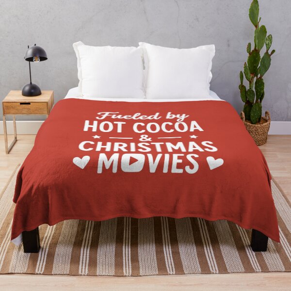 Item preview, Hot Cocoa & Christmas Movies – Festive Holiday Art designed and sold by Tklezardesigns.