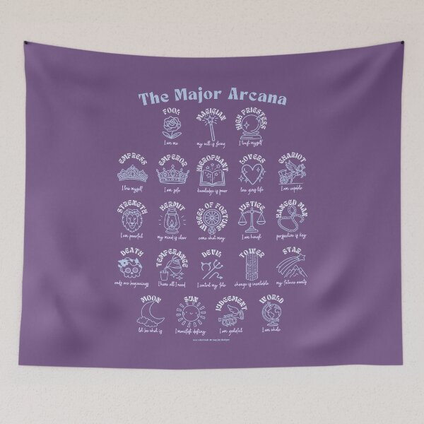 Item preview, The Major Arcana (Dark) designed and sold by Kait Jay.