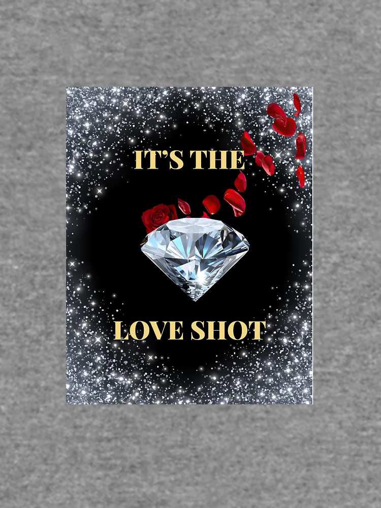Aperçu 6 sur 6. Sweatshirt léger avec l'œuvre EXO Love Shot Diamant Roses Rouges Glam Kpop Graphique créée et vendue par Gameshalah's Designs Hub.