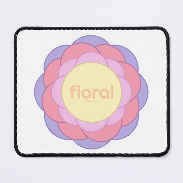 Item preview, Floral Champane Four Colour Flower designed and sold by Sketchyz.