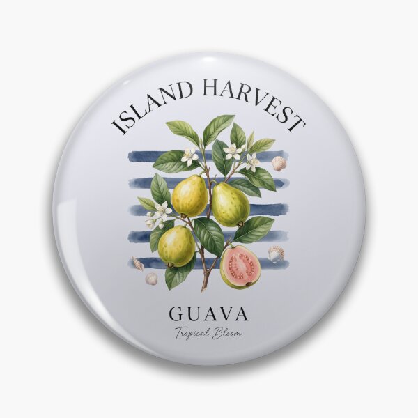 Item preview, Island Harvest – Guava Tropical Design designed and sold by Sea Gem.