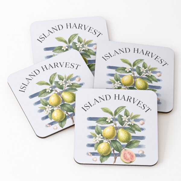 Item preview, Island Harvest – Guava Tropical Design designed and sold by Sea Gem.