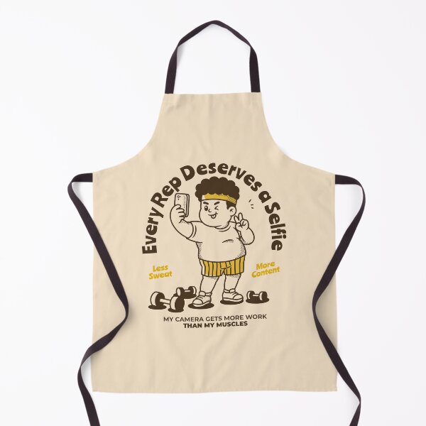 Item preview, Every Rep Deserves a Selfie Funny Gym Workout Selfie designed and sold by adipra.