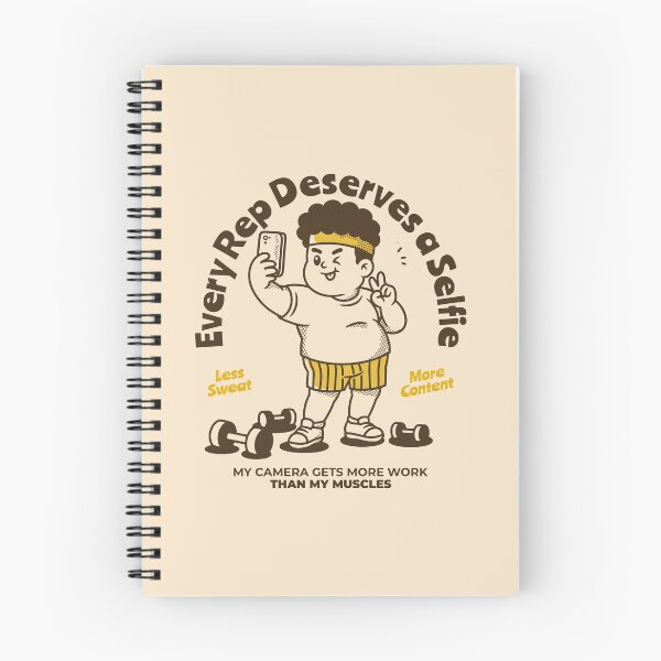 Item preview, Every Rep Deserves a Selfie Funny Gym Workout Selfie designed and sold by adipra.
