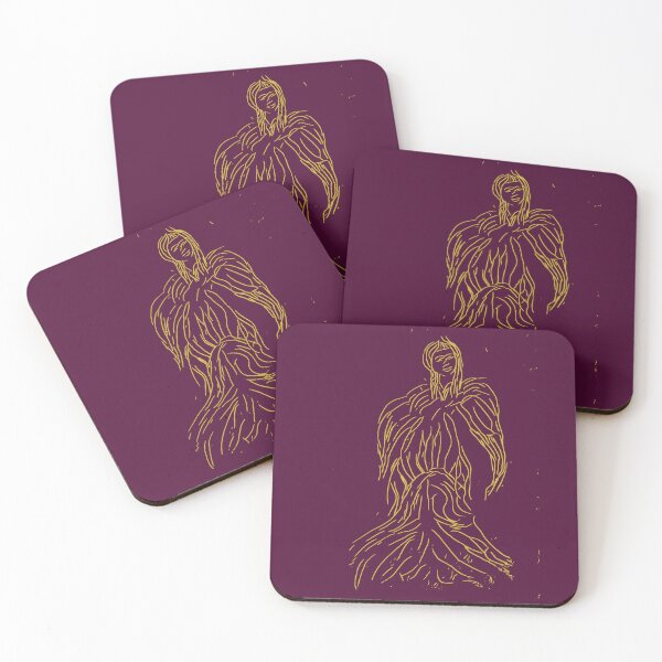 Item preview, Golden Angel Silhouette designed and sold by energyoflove333.