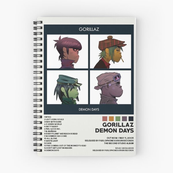 Item preview, Minimalist Album Gorillaz Bestseller designed and sold by gijon-vedal.