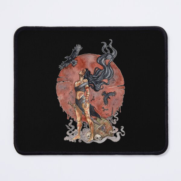 Item preview, The Morrigan Celtic Goddess Pagan Art designed and sold by esmavart.
