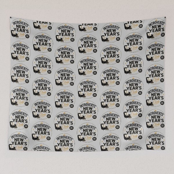 Item preview, Introvert's New Year's Club – Funny Introvert New Year Design designed and sold by TheStephanieRome.
