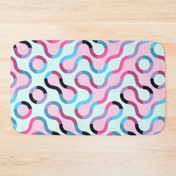Item preview, Retro Wavy Geometric Pattern Candy designed and sold by TexSta.