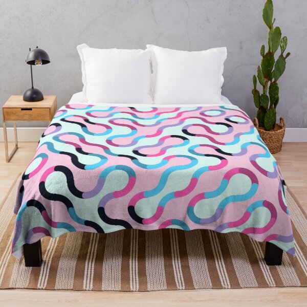 Item preview, Retro Wavy Geometric Pattern Candy designed and sold by TexSta.