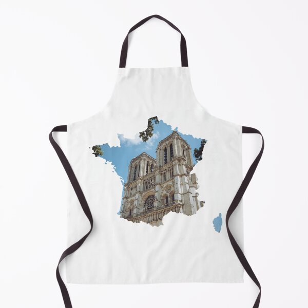 Item preview, France Map Notre Dame Cathedral Paris Architecture Silhouette V2 designed and sold by Maroan93.