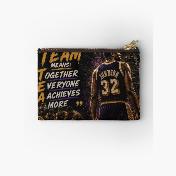 Item preview, "TEAM means; Together Everyone Achieves More" Magic Johnson designed and sold by BallerQuotes.