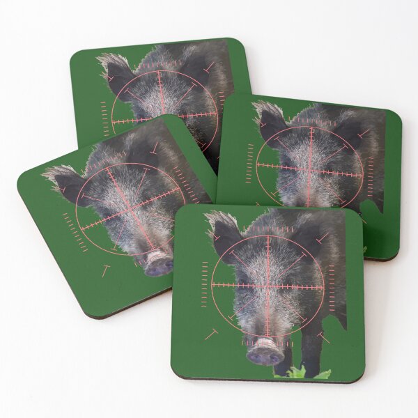 Item preview, Hog Hunting Wild Boar In Sight Vector Art 2 designed and sold by taiche.